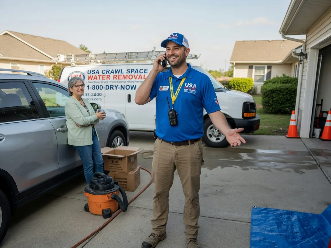Crawl Space Water Removal Ridgeland, SC FAQs